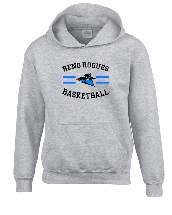 Reno Rogues Basketball Curve - Youth Hoodie