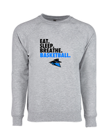 Reno Rogues Basketball Eat Sleep - Crewneck Sweatshirt