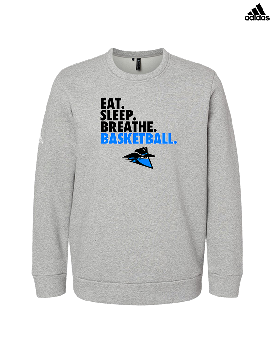 Reno Rogues Basketball Eat Sleep - Mens Adidas Crewneck