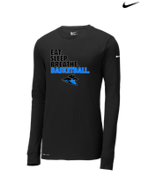 Reno Rogues Basketball Eat Sleep - Mens Nike Longsleeve