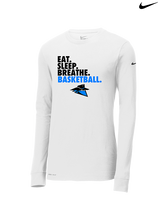 Reno Rogues Basketball Eat Sleep - Mens Nike Longsleeve