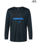 Reno Rogues Basketball Eat Sleep - Mens Oakley Longsleeve