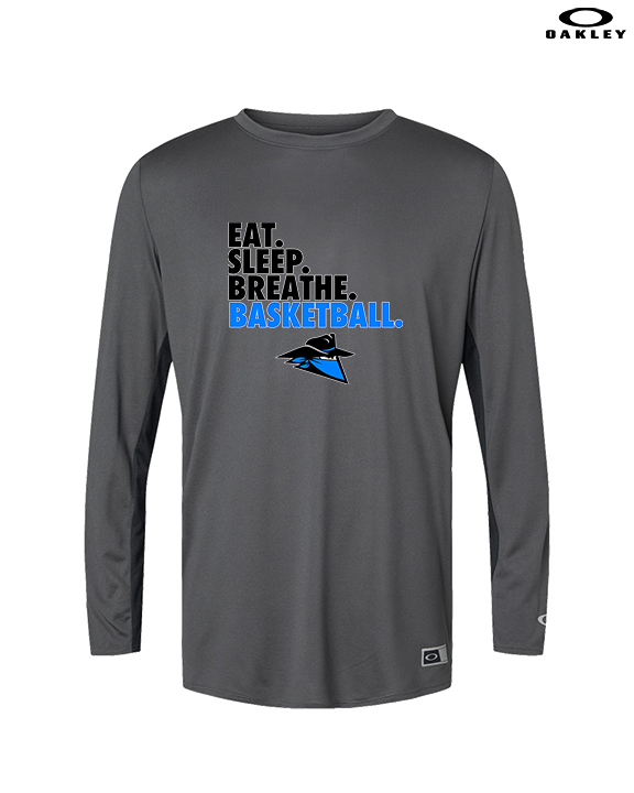 Reno Rogues Basketball Eat Sleep - Mens Oakley Longsleeve