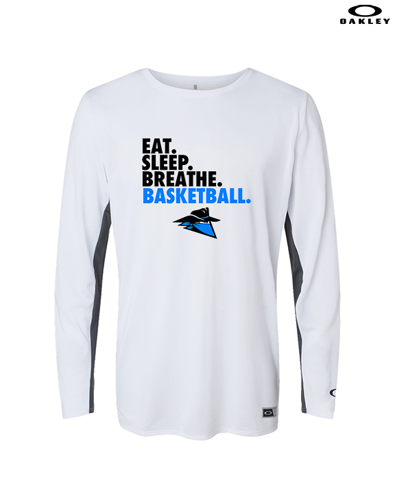 Reno Rogues Basketball Eat Sleep - Mens Oakley Longsleeve