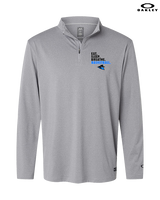 Reno Rogues Basketball Eat Sleep - Mens Oakley Quarter Zip