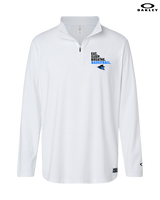 Reno Rogues Basketball Eat Sleep - Mens Oakley Quarter Zip
