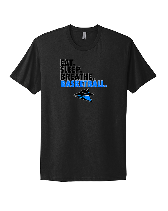 Reno Rogues Basketball Eat Sleep - Mens Select Cotton T-Shirt