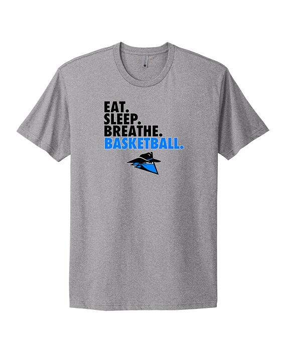 Reno Rogues Basketball Eat Sleep - Mens Select Cotton T-Shirt