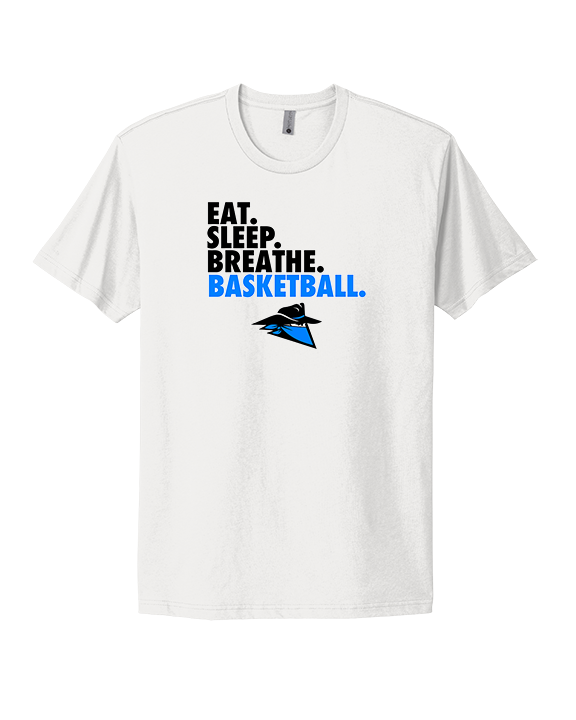 Reno Rogues Basketball Eat Sleep - Mens Select Cotton T-Shirt