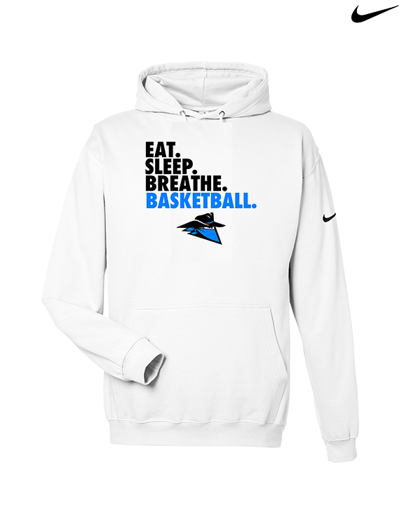 Reno Rogues Basketball Eat Sleep - Nike Club Fleece Hoodie