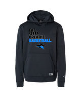 Reno Rogues Basketball Eat Sleep - Oakley Performance Hoodie