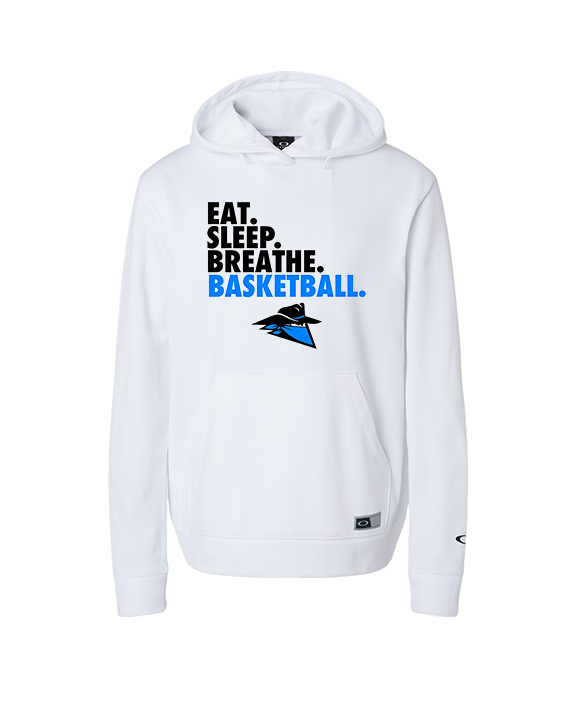 Reno Rogues Basketball Eat Sleep - Oakley Performance Hoodie