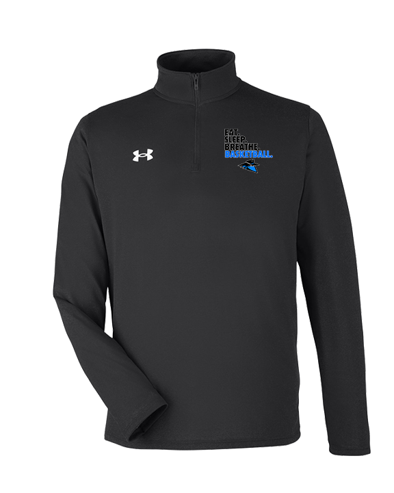 Reno Rogues Basketball Eat Sleep - Under Armour Mens Tech Quarter Zip