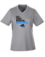 Reno Rogues Basketball Eat Sleep - Womens Performance Shirt