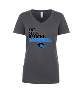 Reno Rogues Basketball Eat Sleep - Womens Vneck