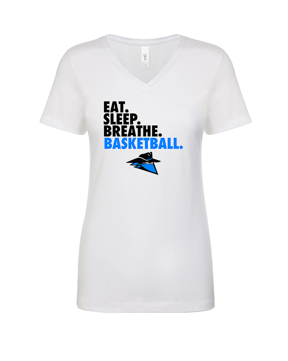 Reno Rogues Basketball Eat Sleep - Womens Vneck
