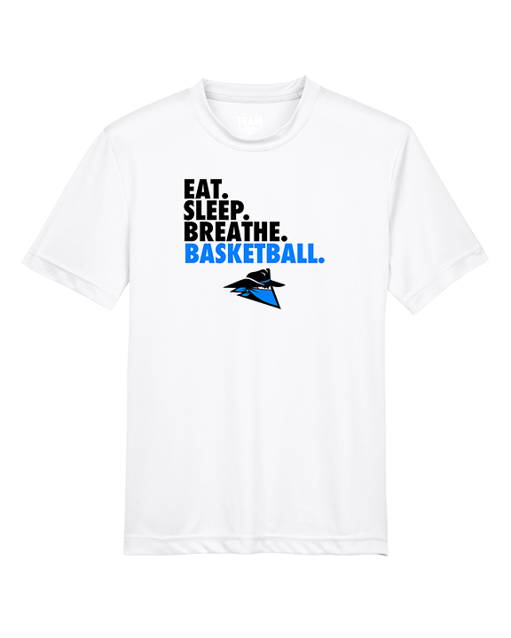 Reno Rogues Basketball Eat Sleep - Youth Performance Shirt