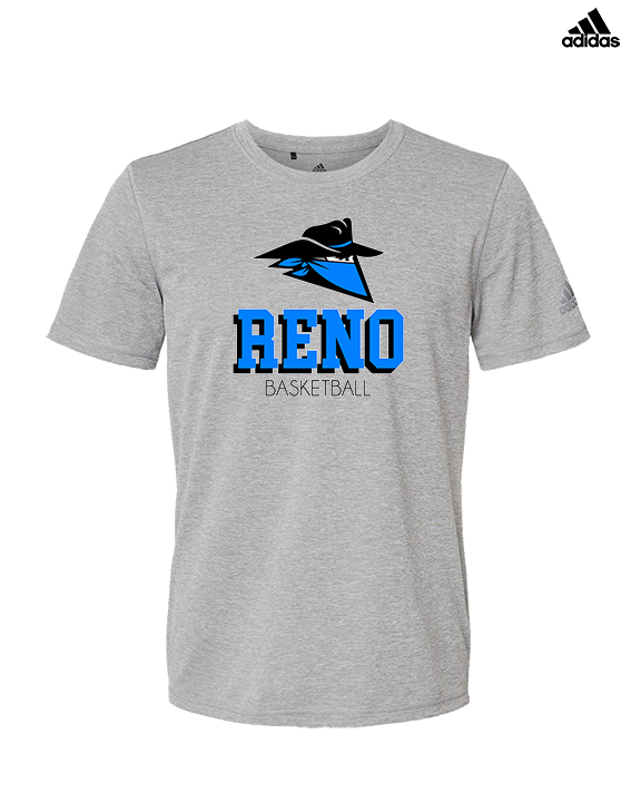 Reno Rogues Basketball Shadow - Mens Adidas Performance Shirt