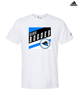 Reno Rogues Basketball Square - Mens Adidas Performance Shirt
