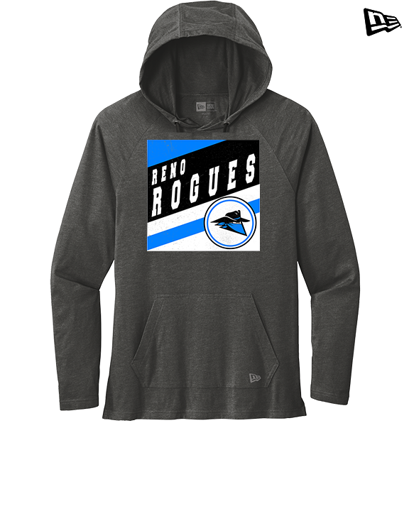 Reno Rogues Basketball Square - New Era Tri-Blend Hoodie