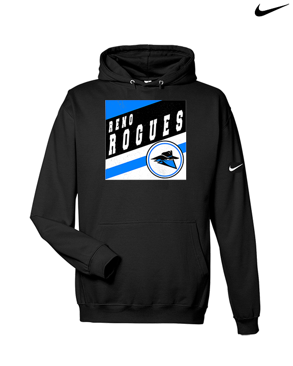 Reno Rogues Basketball Square - Nike Club Fleece Hoodie