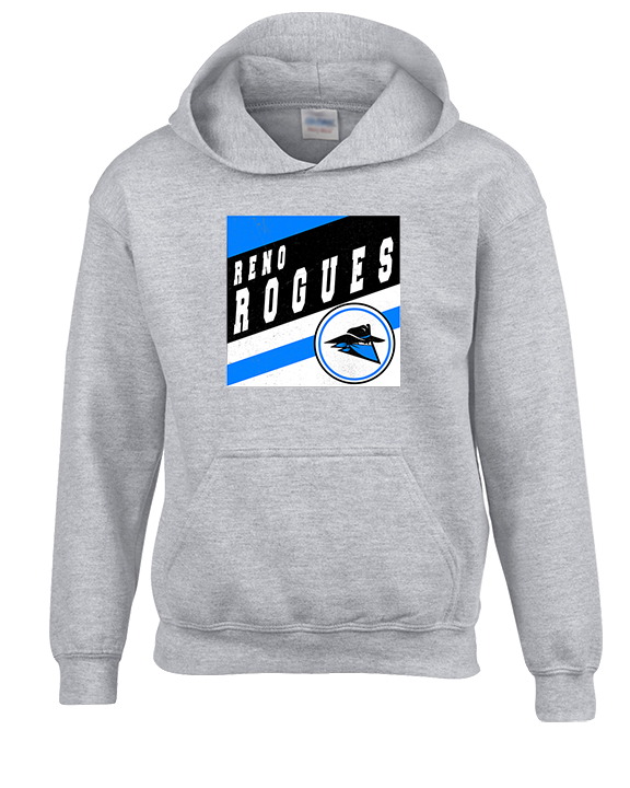 Reno Rogues Basketball Square - Unisex Hoodie