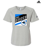 Reno Rogues Basketball Square - Womens Adidas Performance Shirt