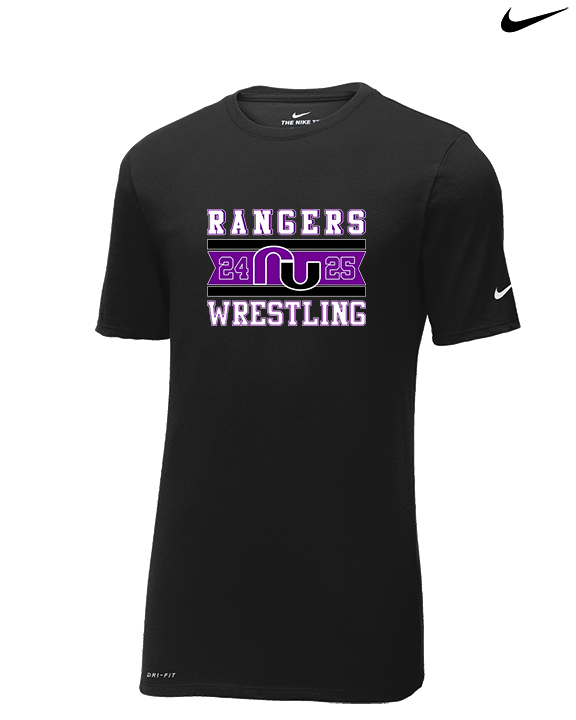 Rincon UHS Wrestling Stamp - Mens Nike Cotton Poly Tee
