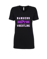 Rincon UHS Wrestling Stamp - Womens Vneck