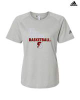 Rockwood Summit HS Basketball Eat Sleep - Womens Adidas Performance Shirt
