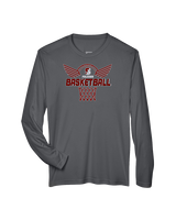 Rockwood Summit HS Basketball Nothing But Net - Performance Longsleeve