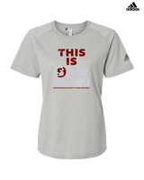 Rockwood Summit HS Basketball TIOH - Womens Adidas Performance Shirt