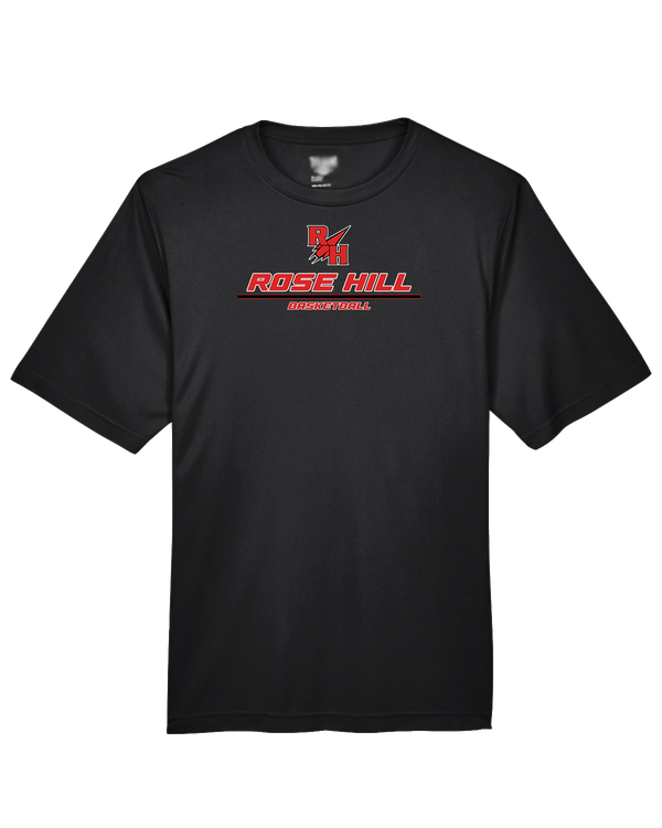 Rose Hill HS Basketball Split - Performance T-Shirt
