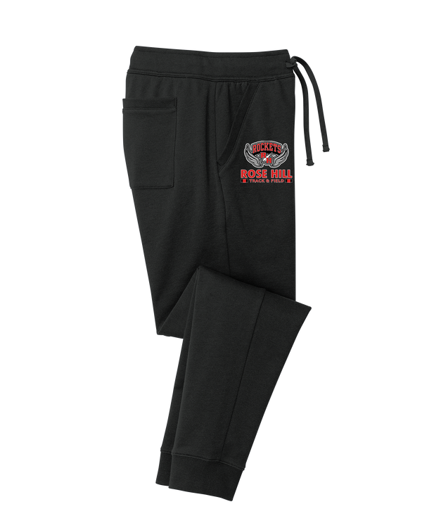 Rose Hill HS Track and Field Stacked - Cotton Joggers (Player Pack)