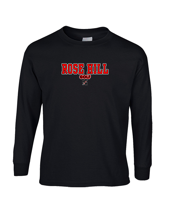 Rose Hill HS Golf Block 2 - Cotton Longsleeve