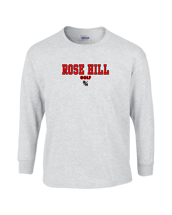 Rose Hill HS Golf Block 2 - Cotton Longsleeve