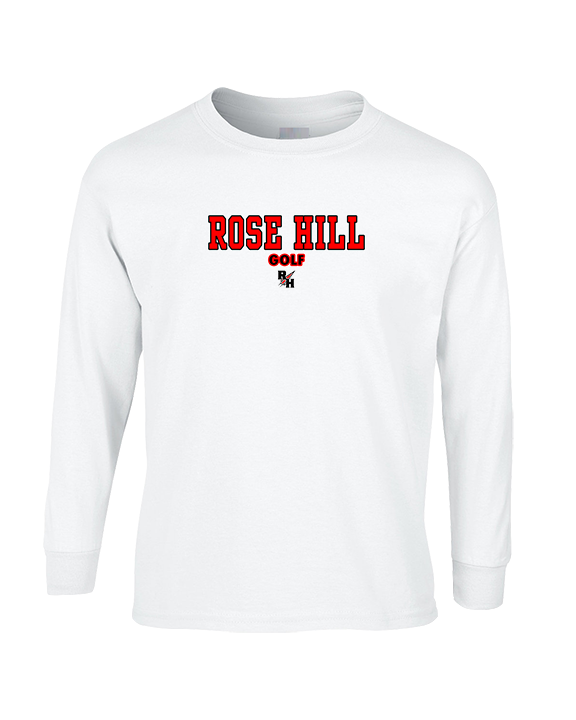 Rose Hill HS Golf Block 2 - Cotton Longsleeve