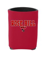 Rose Hill HS Golf Block 2 - Koozie