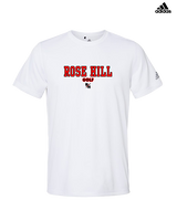 Rose Hill HS Golf Block 2 - Mens Adidas Performance Shirt