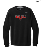 Rose Hill HS Golf Block 2 - Mens Nike Crewneck