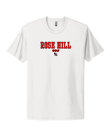 Rose Hill HS Golf Block 2 - Mens Select Cotton T-Shirt