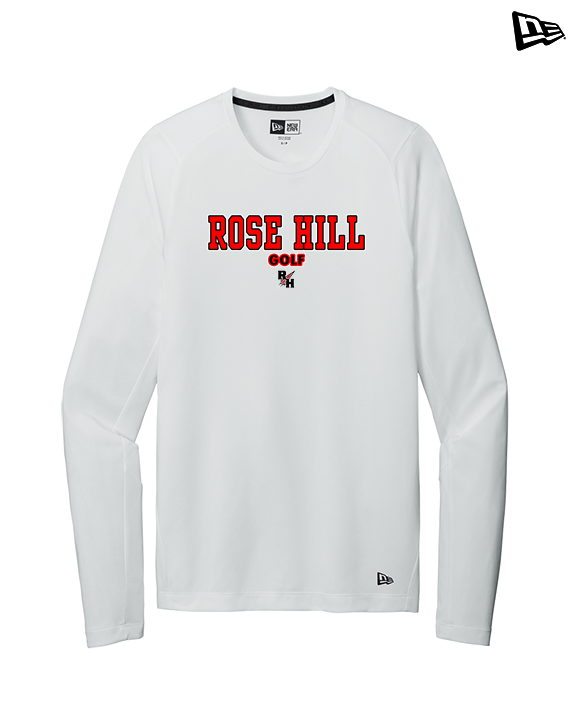 Rose Hill HS Golf Block 2 - New Era Performance Long Sleeve