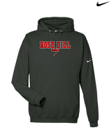 Rose Hill HS Golf Block 2 - Nike Club Fleece Hoodie