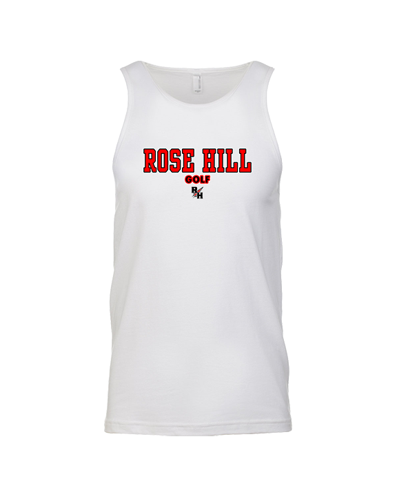 Rose Hill HS Golf Block 2 - Tank Top