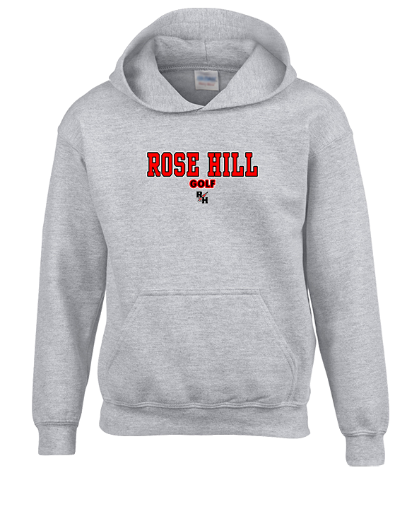 Rose Hill HS Golf Block 2 - Unisex Hoodie