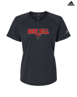 Rose Hill HS Golf Block 2 - Womens Adidas Performance Shirt