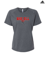 Rose Hill HS Golf Block 2 - Womens Adidas Performance Shirt
