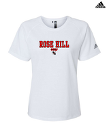Rose Hill HS Golf Block 2 - Womens Adidas Performance Shirt