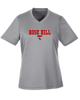 Rose Hill HS Golf Block 2 - Womens Performance Shirt