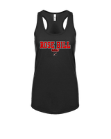 Rose Hill HS Golf Block 2 - Womens Tank Top
